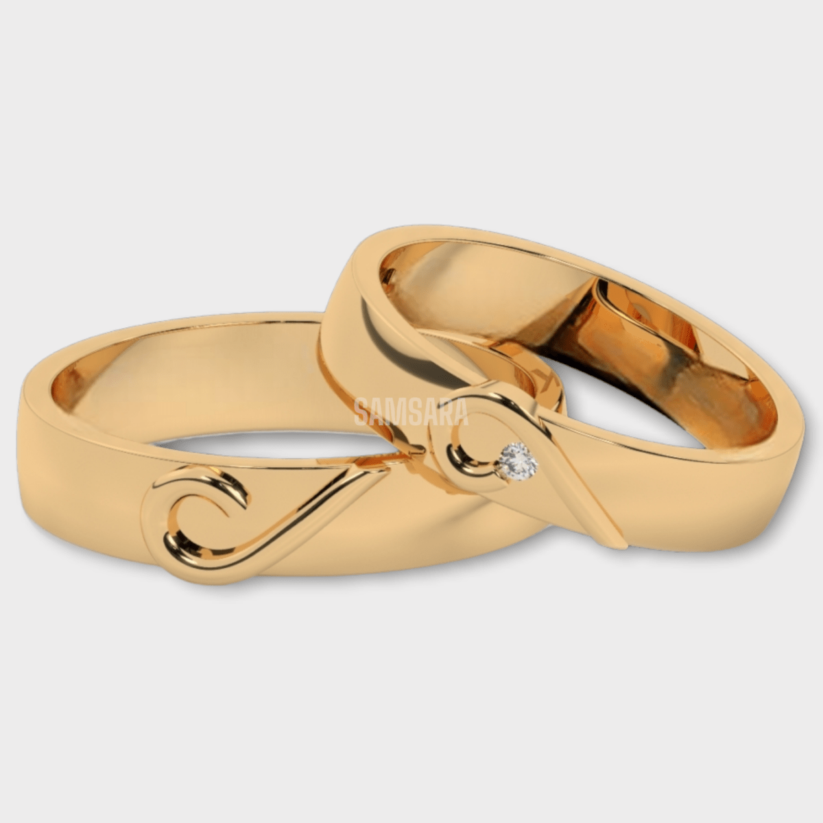 Alianzas de Oro 18k - Samsara