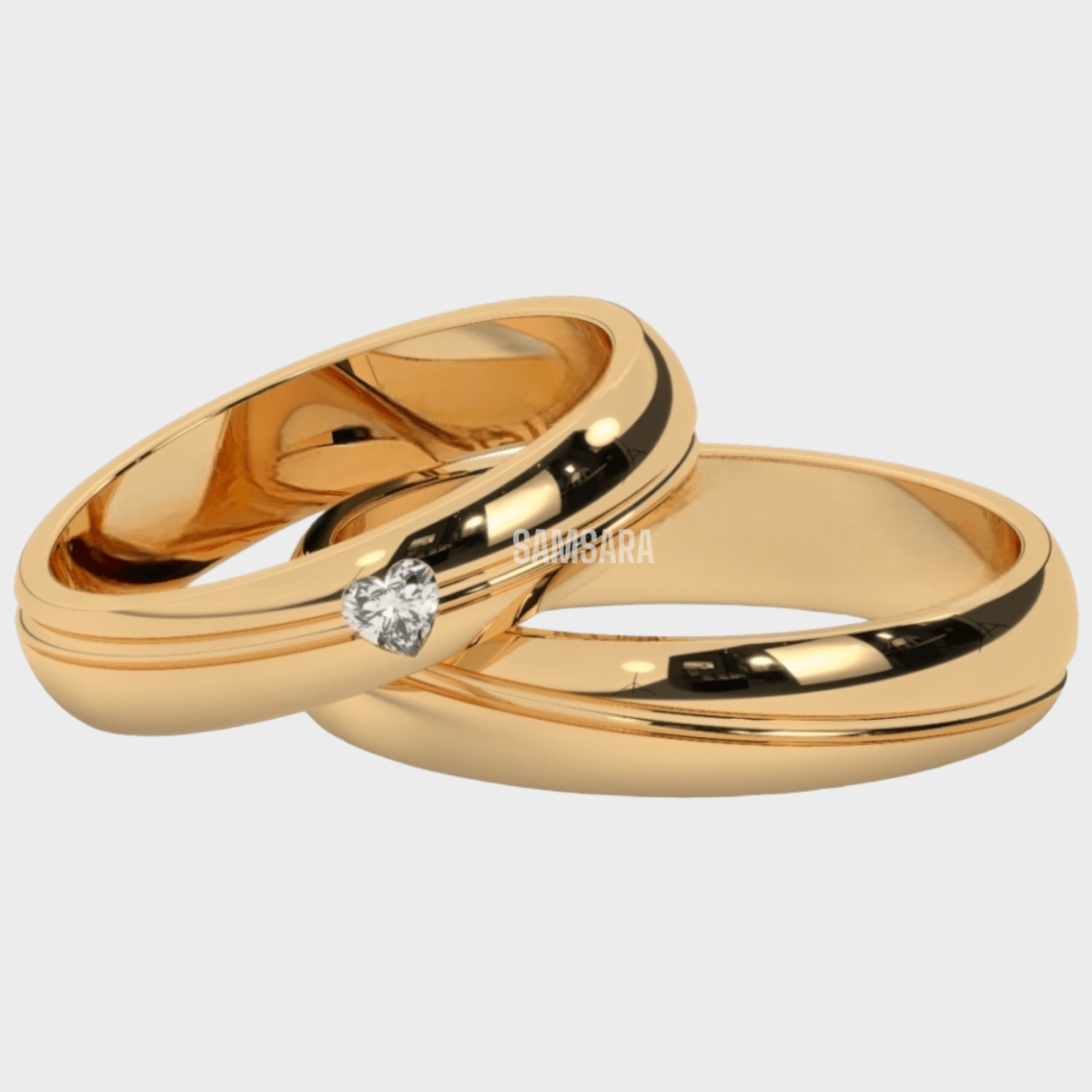 Alianzas de Oro 18k - Samsara