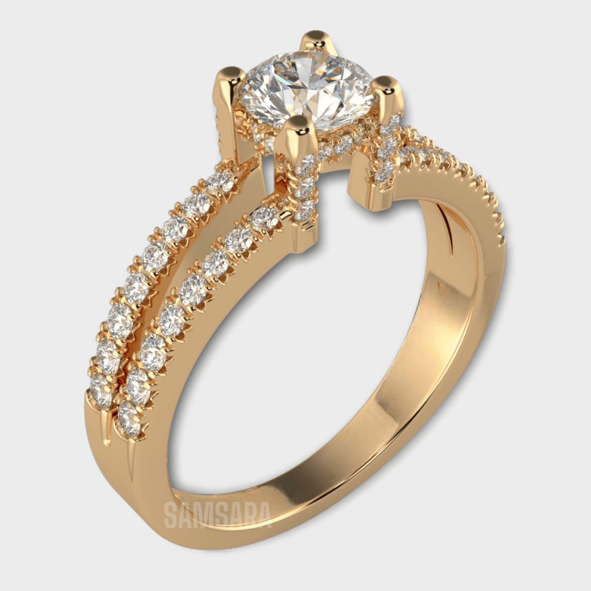 Anillo de Compromiso Oro 18k - Samsara