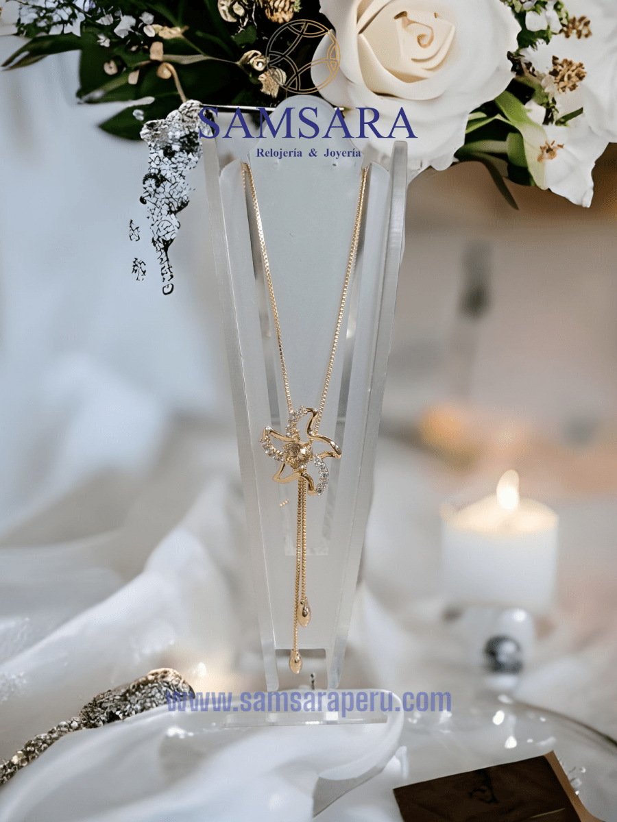 Collar Enchapado en oro de 18k, Calidad Garantizada - Samsara