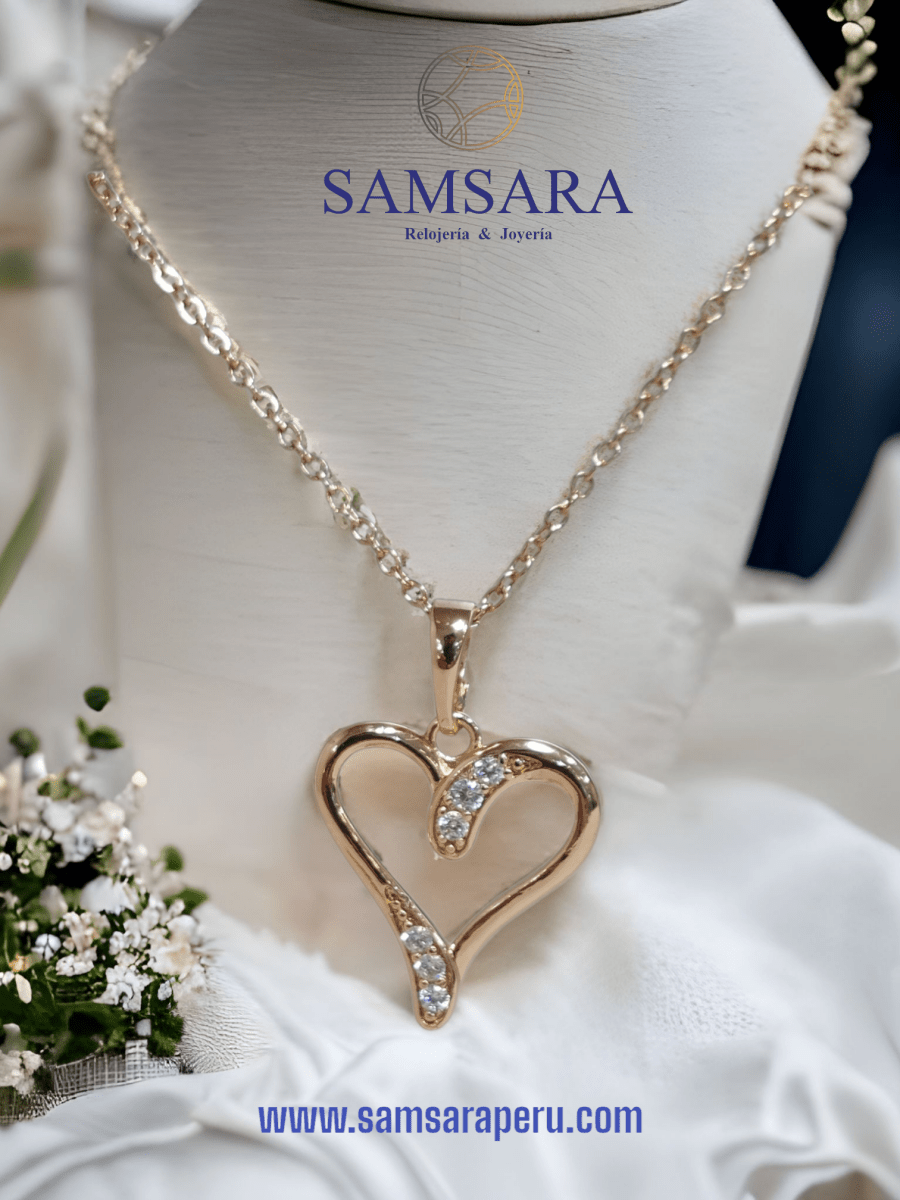 Collar Enchapado en oro de 18k, Calidad Garantizada - Samsara