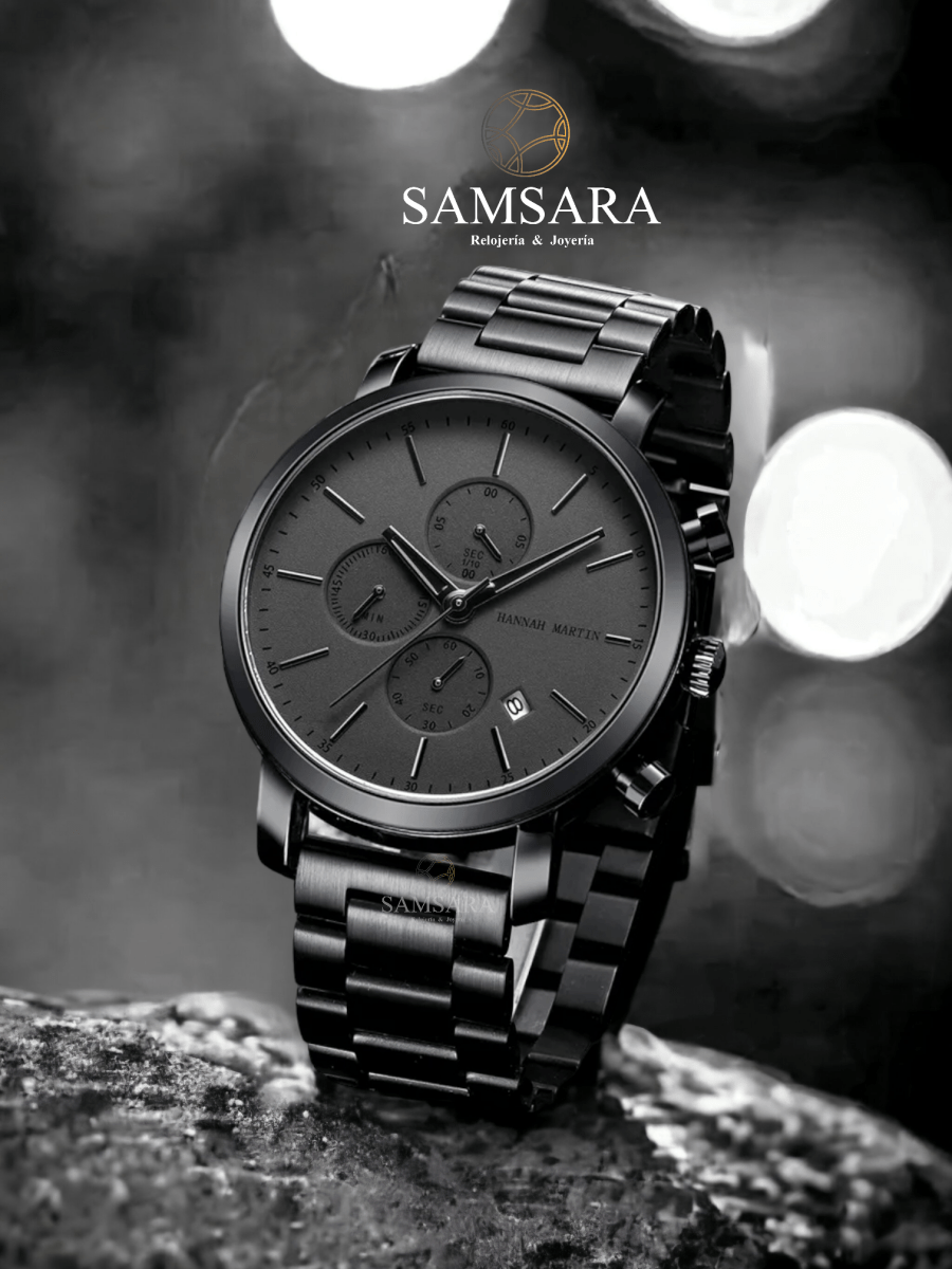 Reloj de Acero Inoxidable Para Hombre Resistente al Agua – Samsara