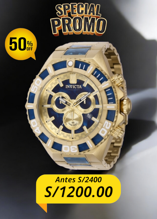 Invicta Jason Taylor 40209 Reloj Para Hombre - 60mm