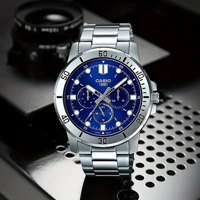 Casio Elegante - Reloj para Hombre - MTP - VD300D - 2E - 45 mm - Samsara