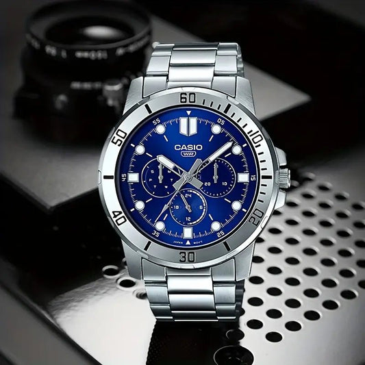 Casio Elegante - Reloj para Hombre - MTP - VD300D - 2E - 45 mm - Samsara