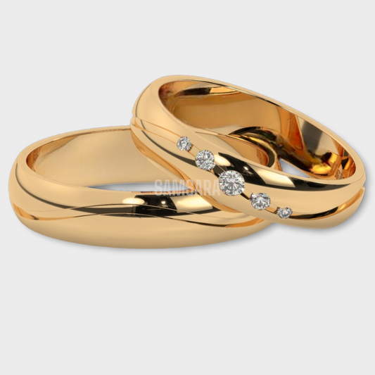 Alianzas de Oro 18k