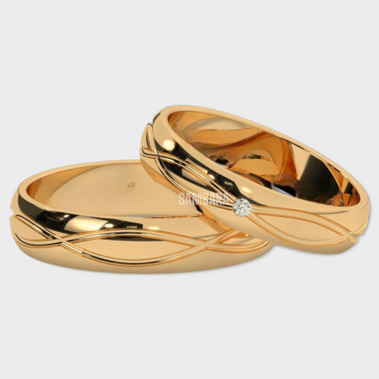 Alianzas de Oro 18k