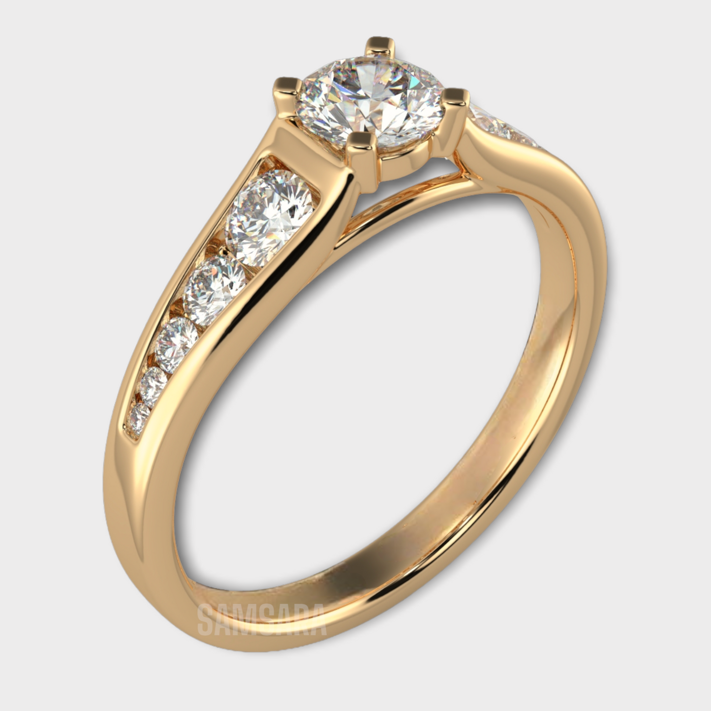 Anillo de Compromiso Oro 18k