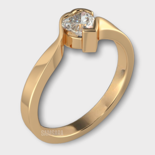 Anillo de Compromiso Oro 18k