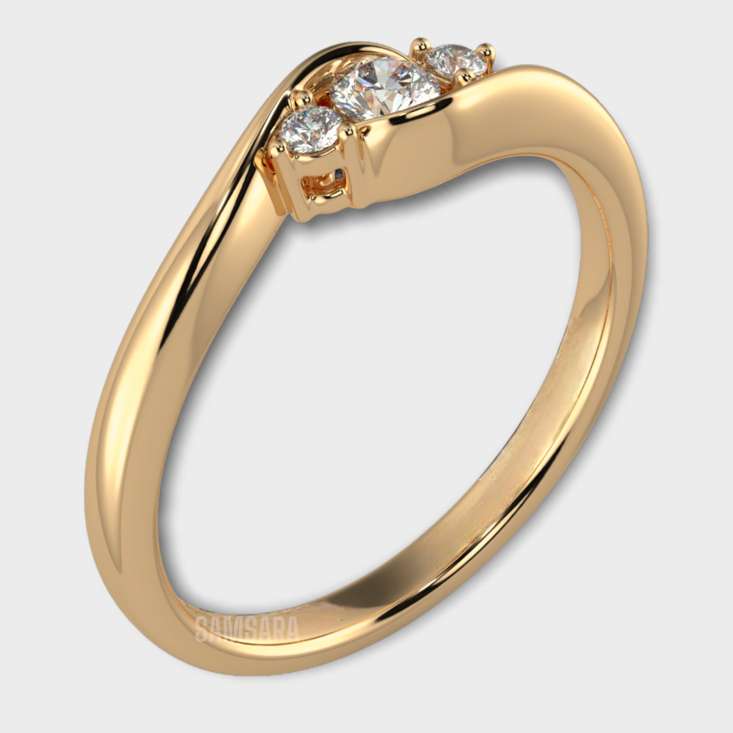 Anillo de Compromiso Oro 18k