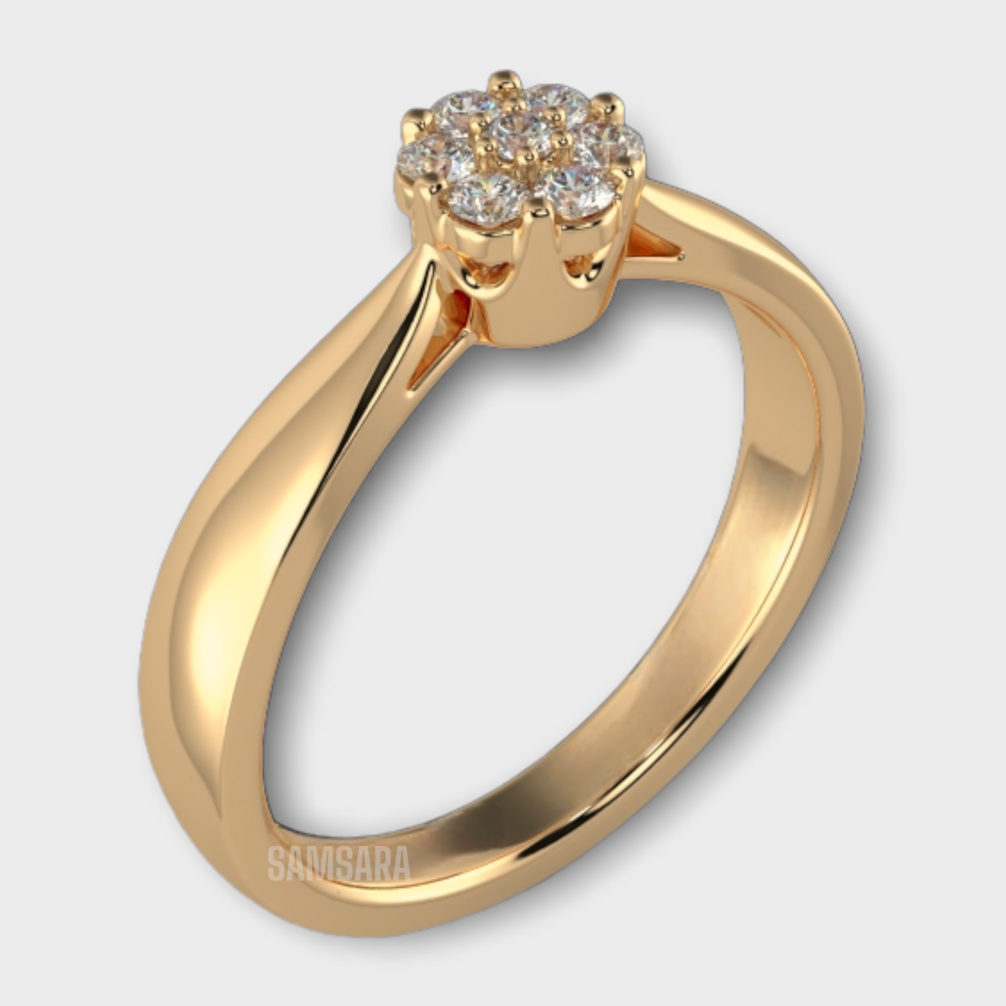 Anillo de Compromiso Oro 18k