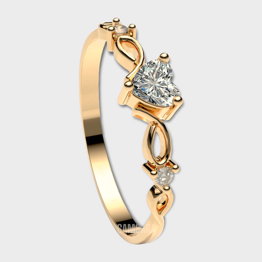 Anillo de Compromiso Oro 18k