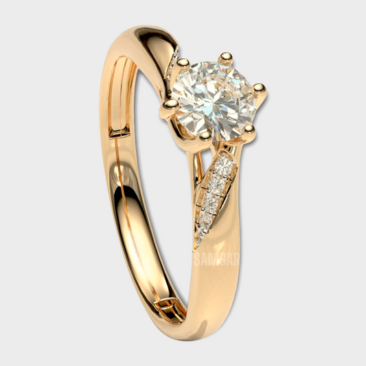 Anillo de Compromiso Oro 18k