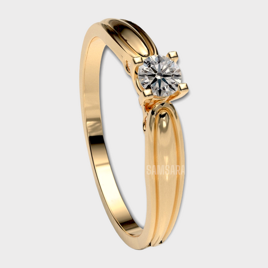 Anillo de Compromiso Oro 18k