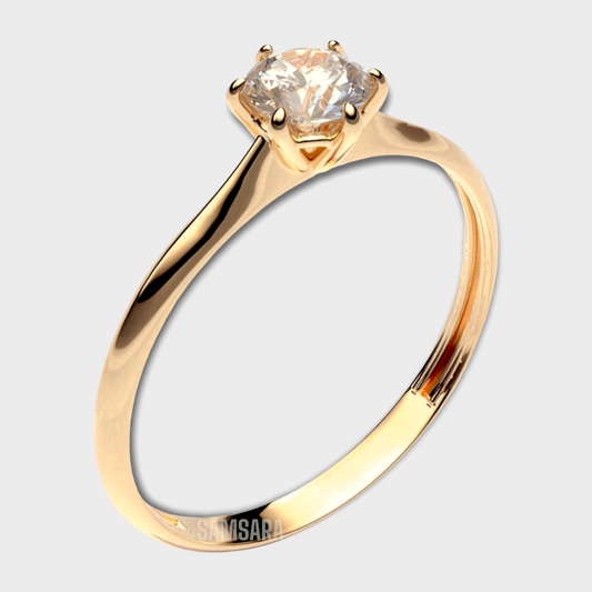 Anillo de Compromiso Oro 18k