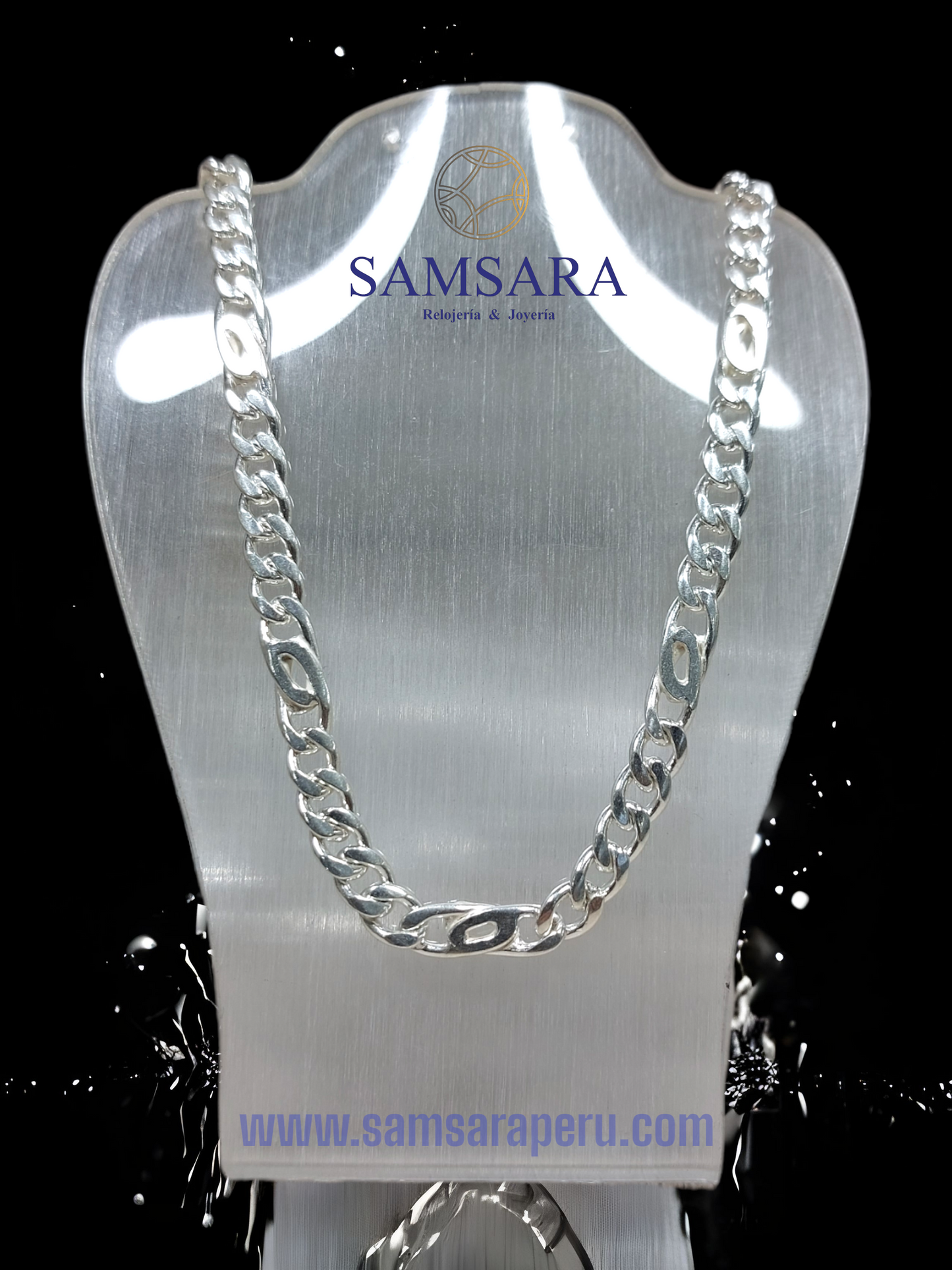 Cadena de Plata Para Hombre Monaco 35.5 gr