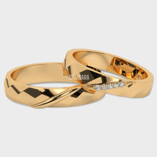 Alianzas de Oro 18k - Samsara