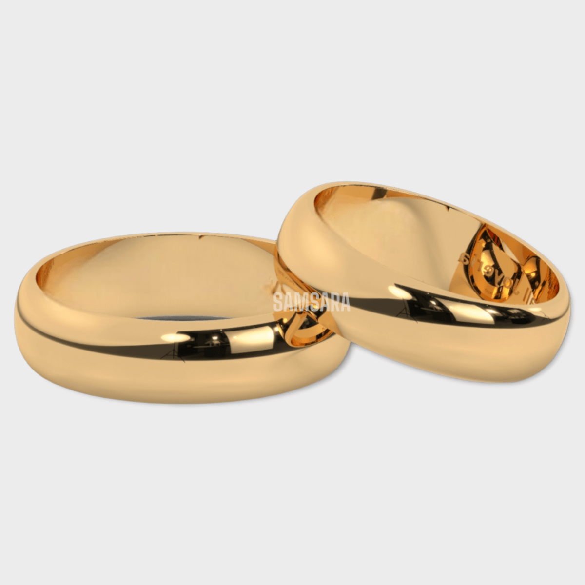 Alianzas de Oro 18k - Samsara