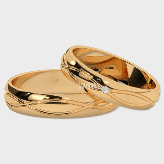 Alianzas de Oro 18k - Samsara