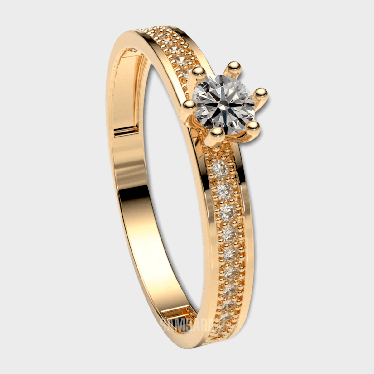 Anillo de Compromiso Oro 18k - Samsara