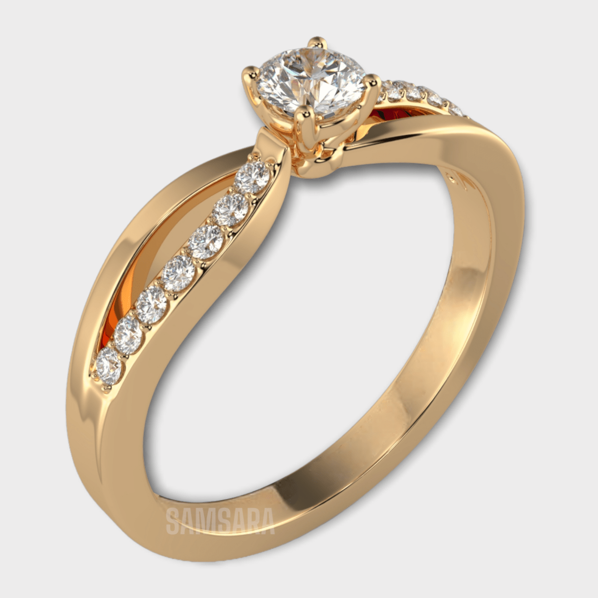 Anillo de Compromiso Oro 18k - Samsara