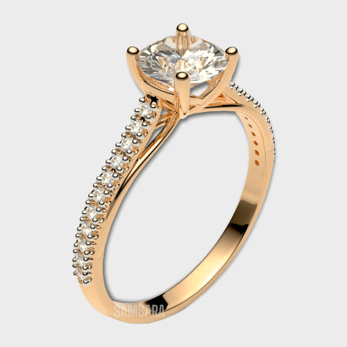 Anillo de Compromiso Oro 18k - Samsara