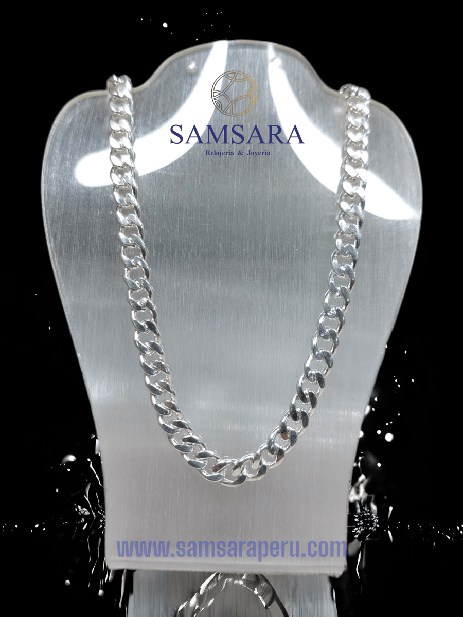 Cadena de Plata Para Hombre Lomo de Corvina 36.3 gr - Samsara