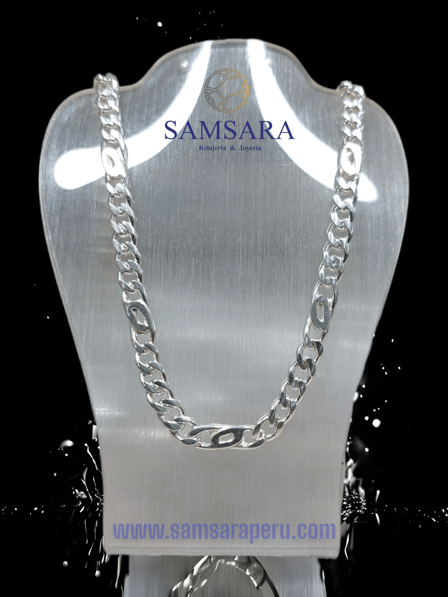 Cadena de Plata Para Hombre Monaco 35.5 gr - Samsara