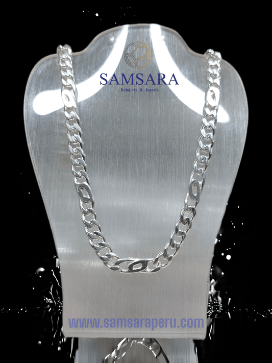 Cadena de Plata Para Hombre Monaco 35.5 gr - Samsara