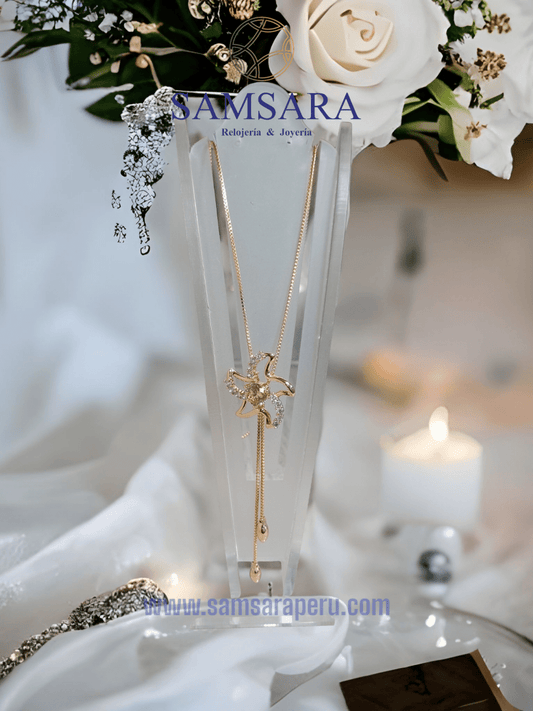 Collar Enchapado en oro de 18k, Calidad Garantizada - Samsara