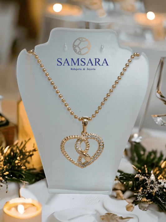 Collar Enchapado en oro de 18k, Calidad Garantizada - Samsara