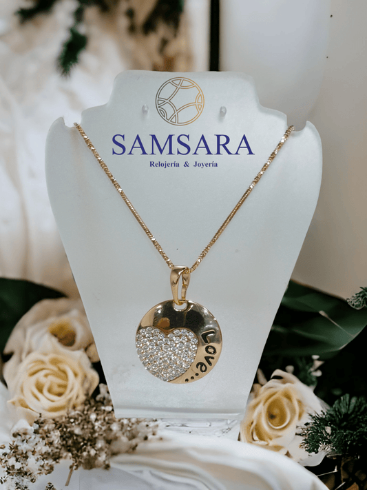 Collar Enchapado en oro de 18k, Calidad Garantizada - Samsara