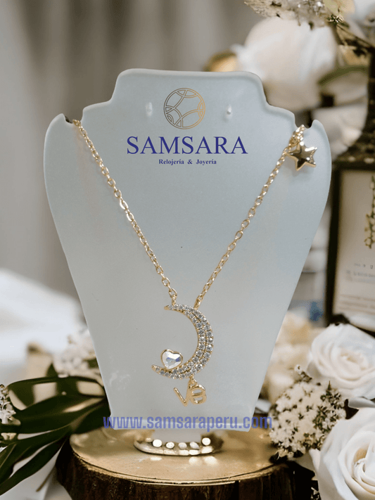 Collar Enchapado en oro de 18k, Calidad Garantizada - Samsara