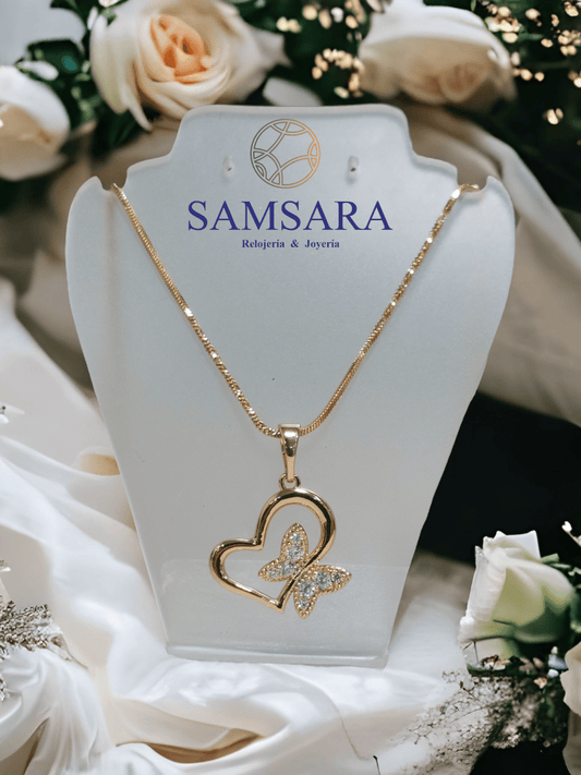 Collar Enchapado en oro de 18k, Calidad Garantizada - Samsara