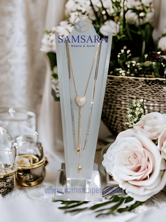 Collar Enchapado en oro de 18k, Calidad Garantizada - Samsara