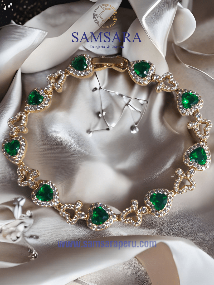 Pulsera de Dama Enchapada en oro de 18k, Calidad Garantizada - Samsara