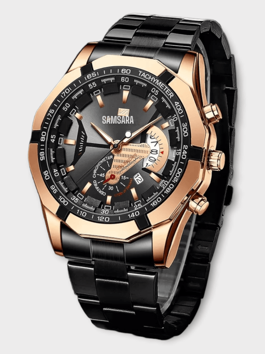 Reloj de Acero Inoxidable Para Hombre Resistente al Agua - Samsara