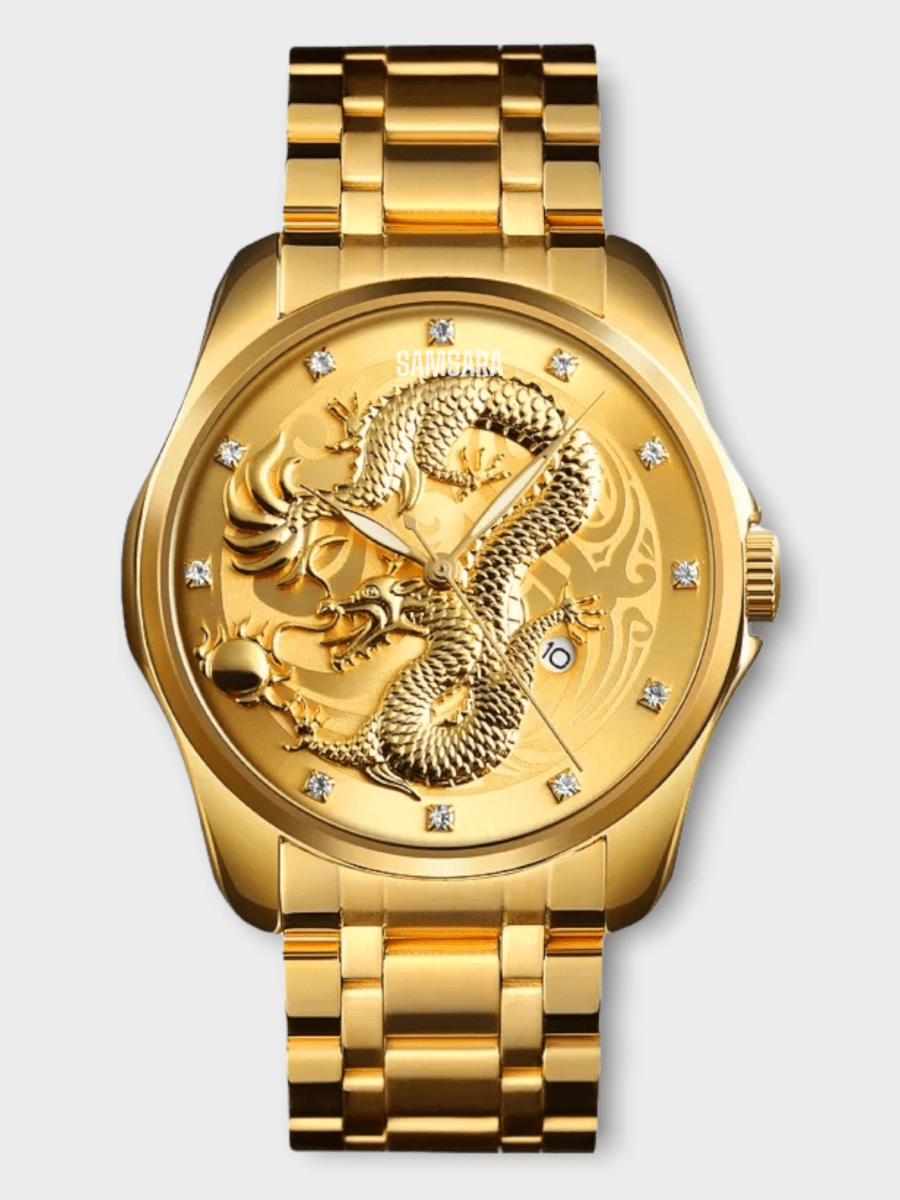 Reloj de Acero Inoxidable Para Hombre Resistente al Agua - Samsara