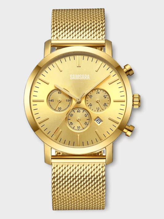 Reloj de Acero Inoxidable Para Hombre Resistente al Agua - Samsara