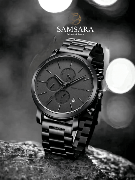 Reloj de Acero Inoxidable Para Hombre Resistente al Agua - Samsara