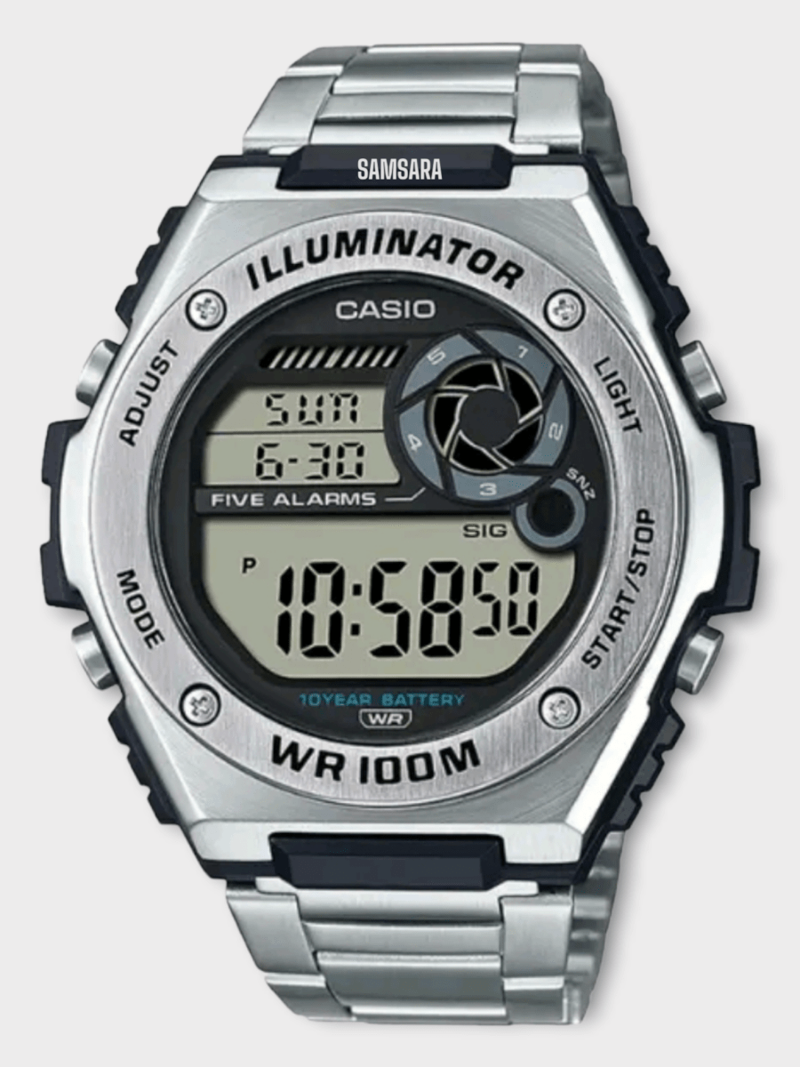 Reloj de Acero Inoxidable Para Hombre Resistente al Agua - Samsara