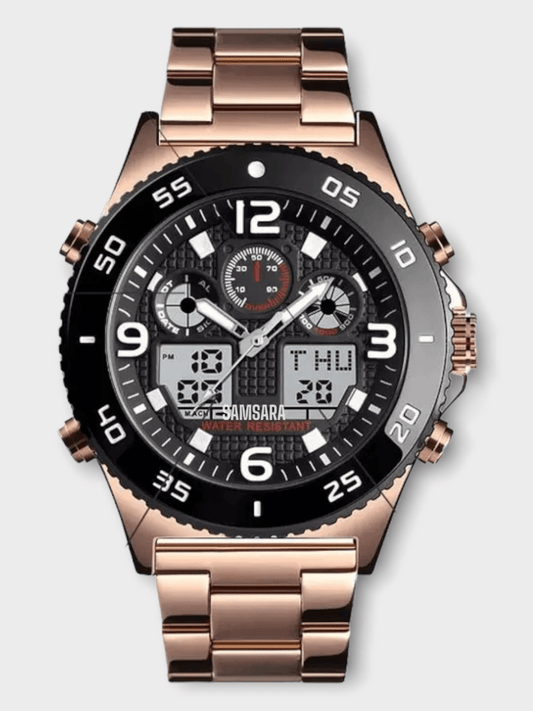 Reloj de Acero Inoxidable Para Hombre Resistente al Agua - Samsara