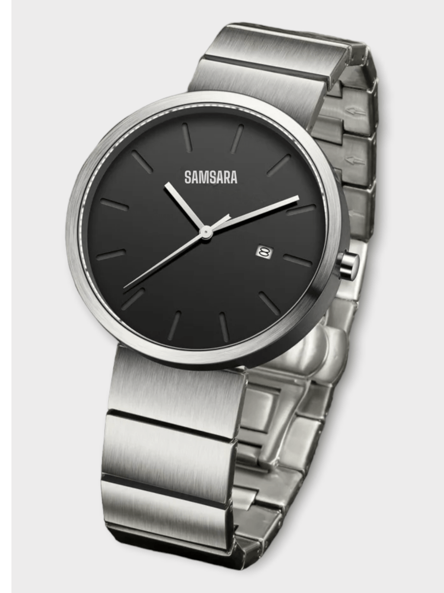 Reloj de Acero Inoxidable Para Hombre Resistente al Agua - Samsara