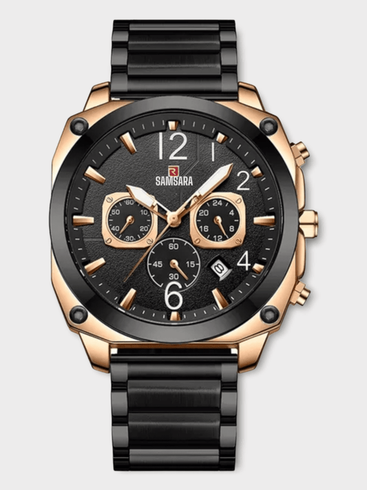 Reloj de Acero Inoxidable Para Hombre Resistente al Agua - Samsara