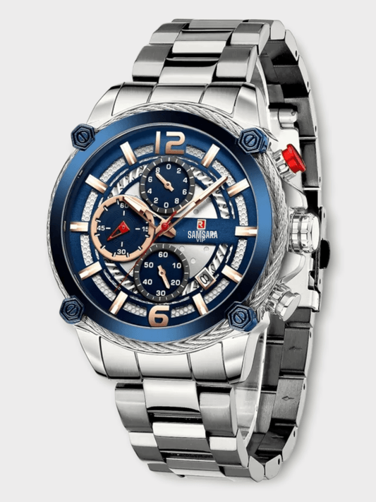 Reloj de Acero Inoxidable Para Hombre Resistente al Agua - Samsara