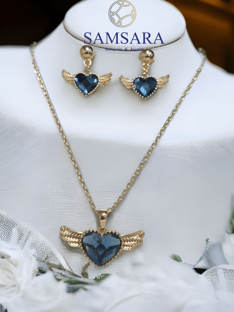 Set Enchapado en oro de 18k, Calidad Garantizada - Samsara